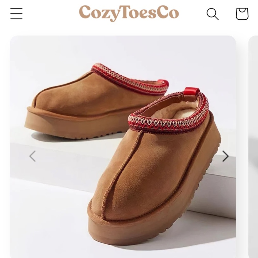 CozyToesCo Ugg Tazz Dupe size 7
